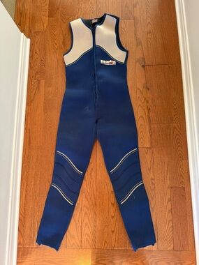 Vintage MARLIN SPORTS Wetsuit – Made in England – Men’s Large – Retro Long John